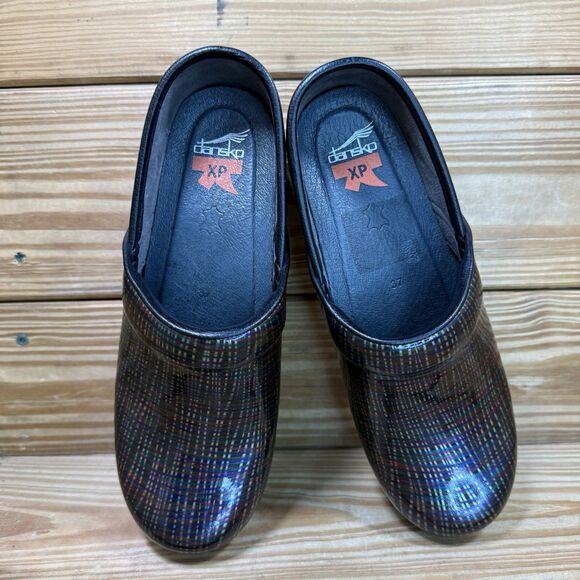 Dansko Women’s 37 / 7 XP Clogs Slip On Leather Professional Work Shoes - Picture 6 of 8